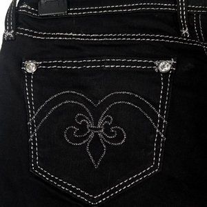 Rock Revival Black Carla Stretch Jegging Jeans